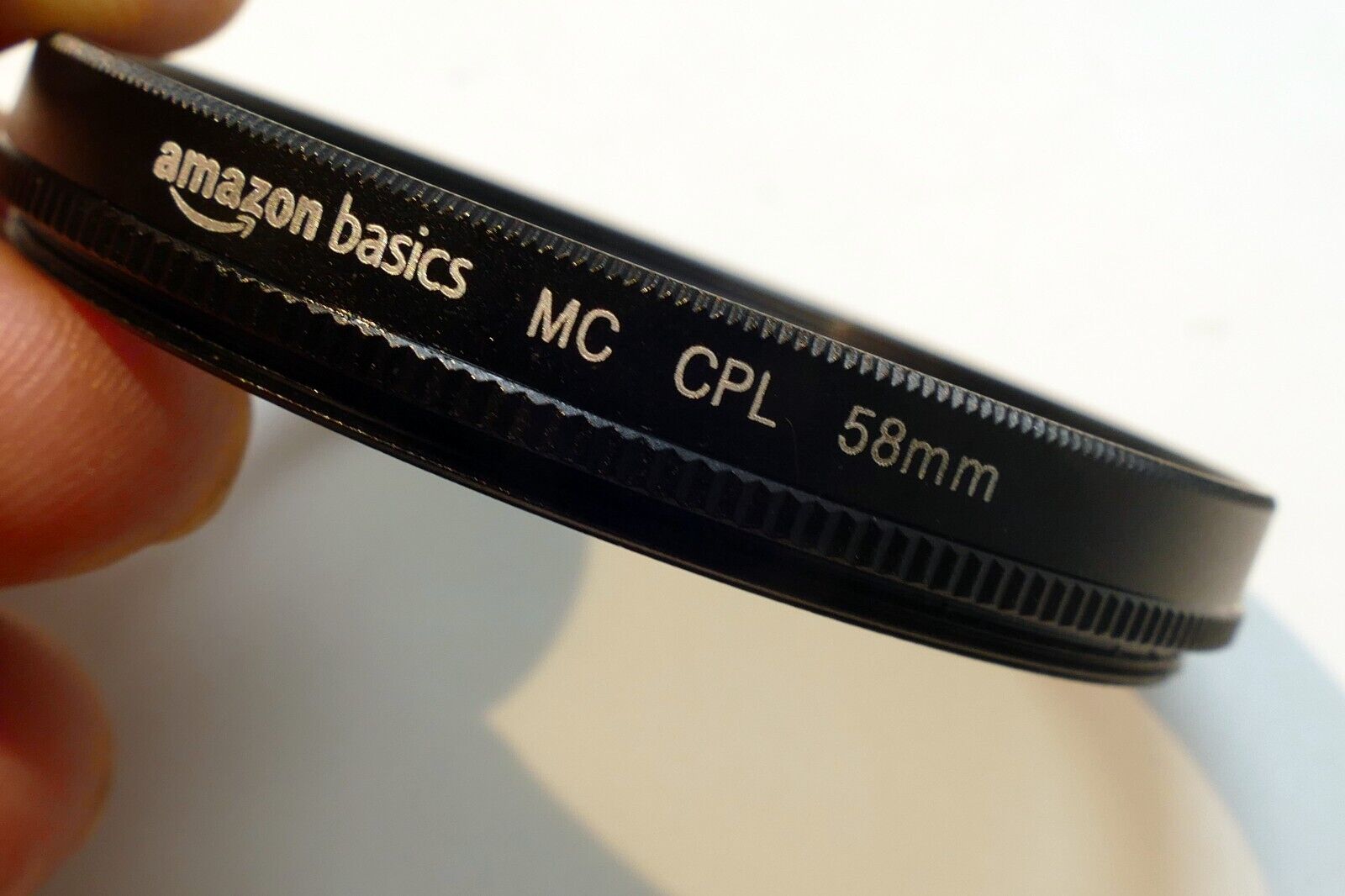 Amazon Basics MC C-PL 58mm Lens Filter Circular Polarizer