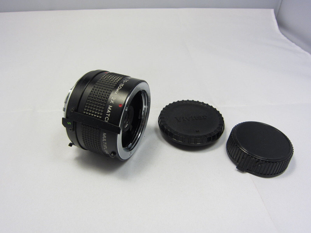 Used VIVITAR 70-150mm 2x MATCHED MULTIPLIER M/MD Teleconverter Lens