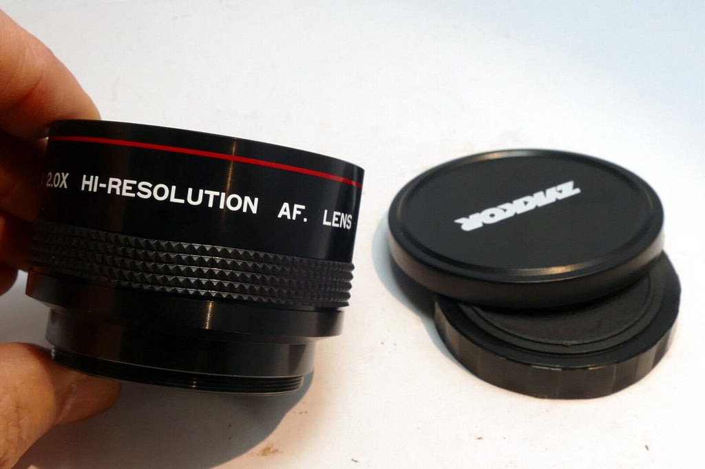 52mm threaded Zykkor Hi-Resolution 2X AF lens AUX Telephoto