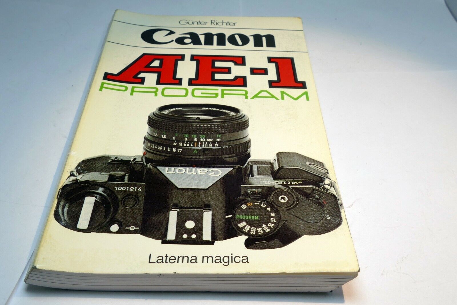 Canon AE-1 program Laterna Magica Deutsche Ausgabe 1989 Gunter Richter