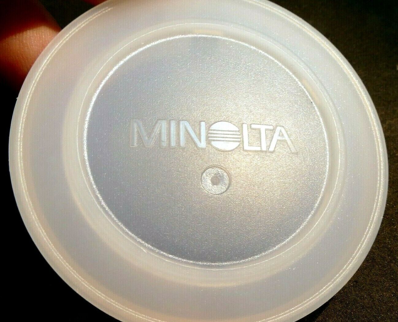 Minolta White Body Cap for AF A Sony SLR camera α68 α37 α57 α58 α77 slip on type