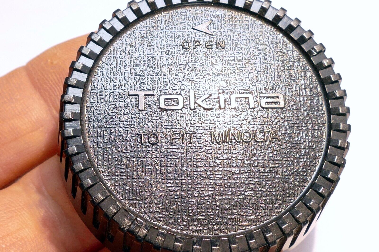 Tokina MD Rear Lens Cap Bayonet for 35mm 80-200mm 28-70mm AT-X Manual Focus