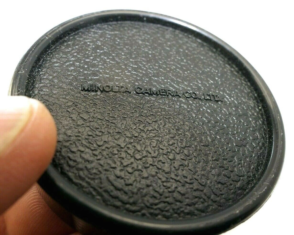 Minolta Camera Co LTD Slip on Rear Lens Cap Japan SR MC MD mount Genuine Vintage