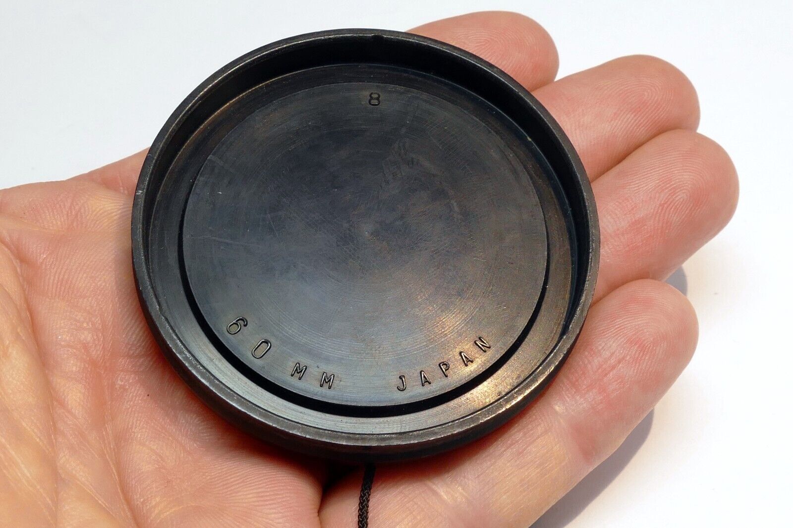 Vivitar  58mm rim Lens Front Cap slip on type with keeper string