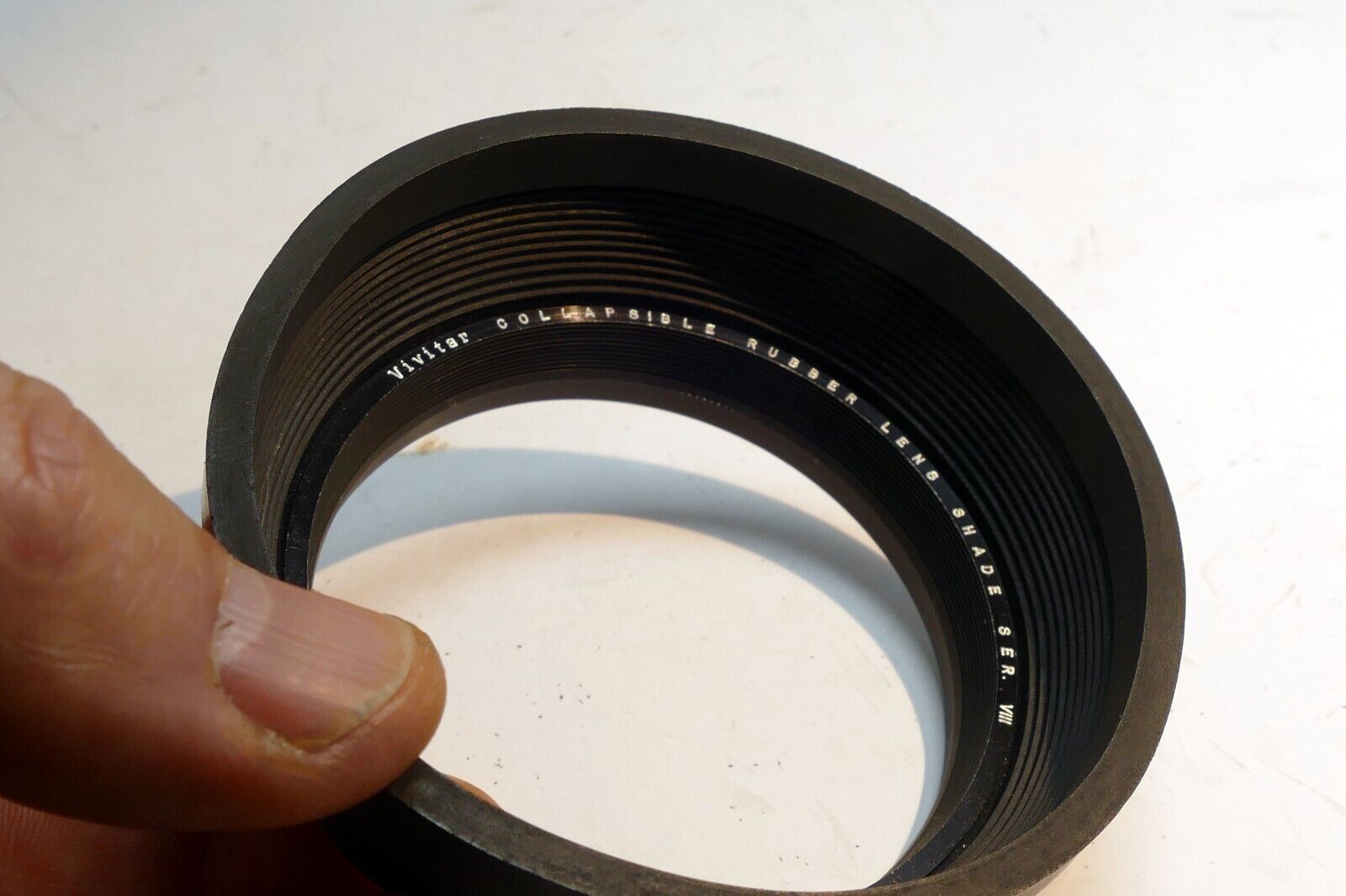 Series 8 VIII Lens Hood Shade threaded vintage 66.6mm (will not collapse)