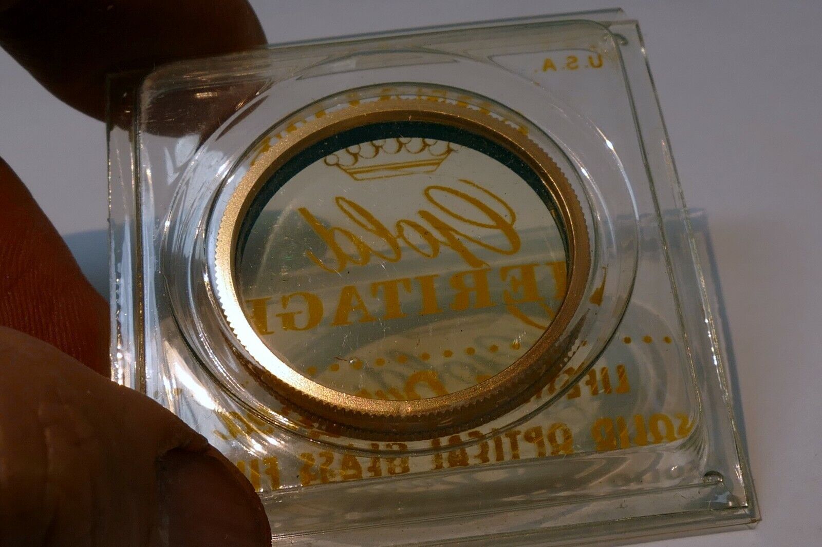 Ednalite Duraklad 2A  Lens filter series V 5 30.2mm OD warming chrome flash warm