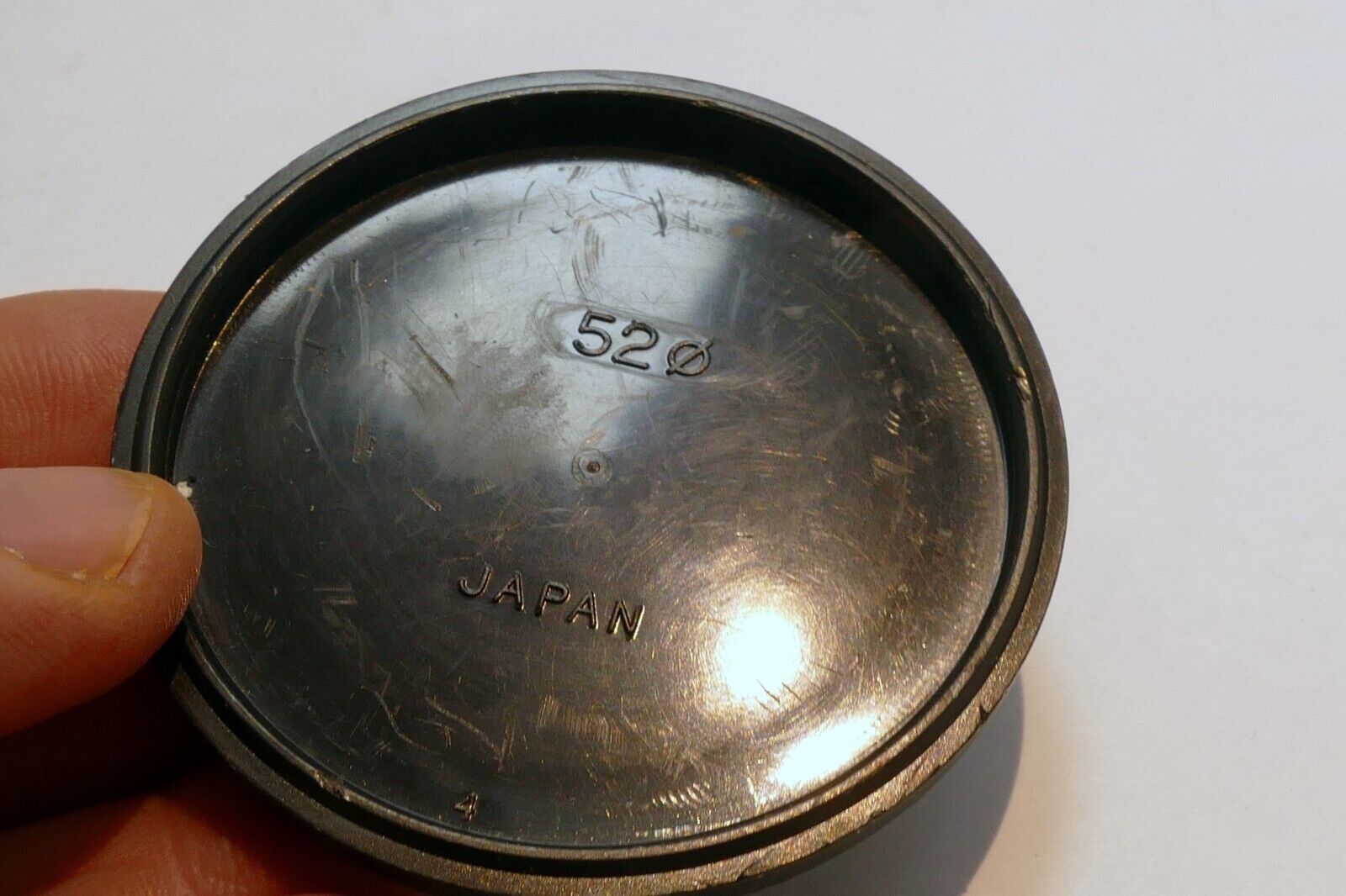 52mm Ricoh Front Cap slip over on plastic