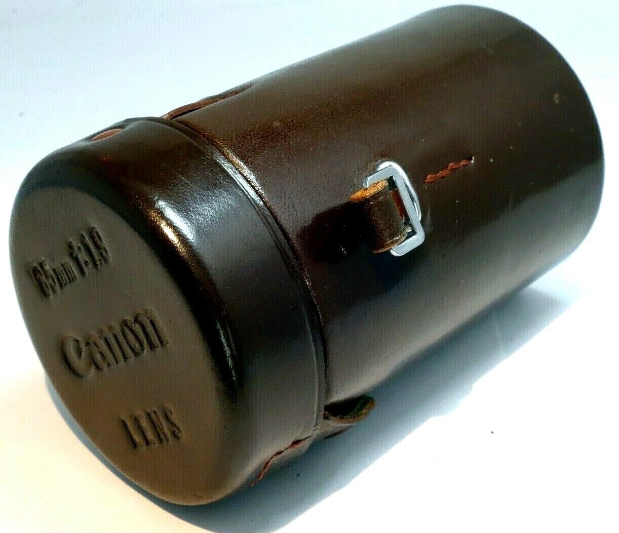 Canon  Hard Leather Lens Case for 85mm f1.9 f2 rangefinder LTM