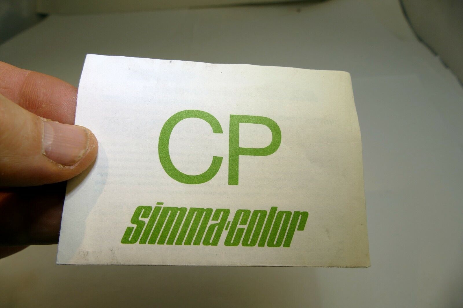 CP Simma-Color  Filter Guide Brochure