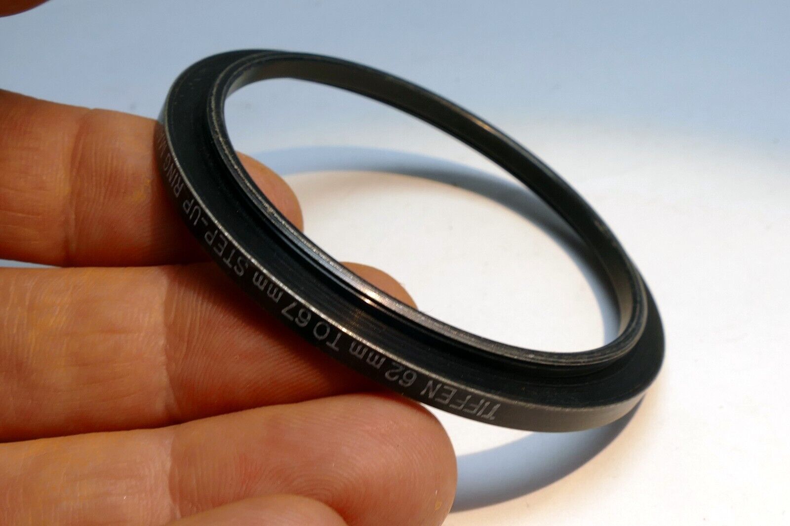 Ring adapter 62mm step-up to 67mm  ring for 8 VIII 66.6mm holder Tiffen USA