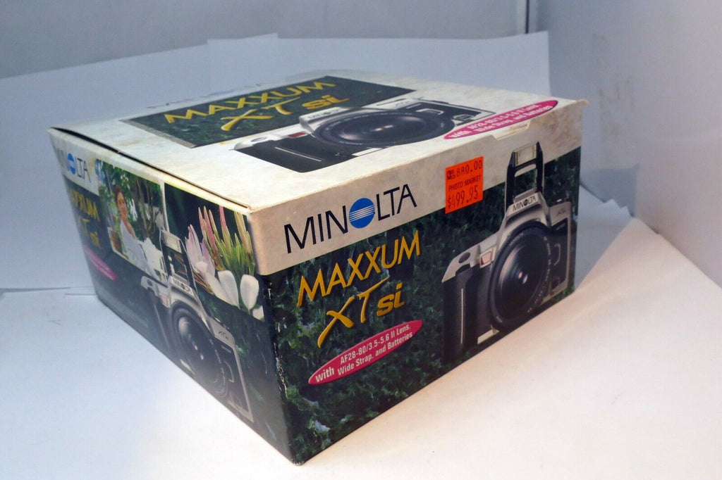 Empty Box for Minolta Maxxum XTsi camera (box only)