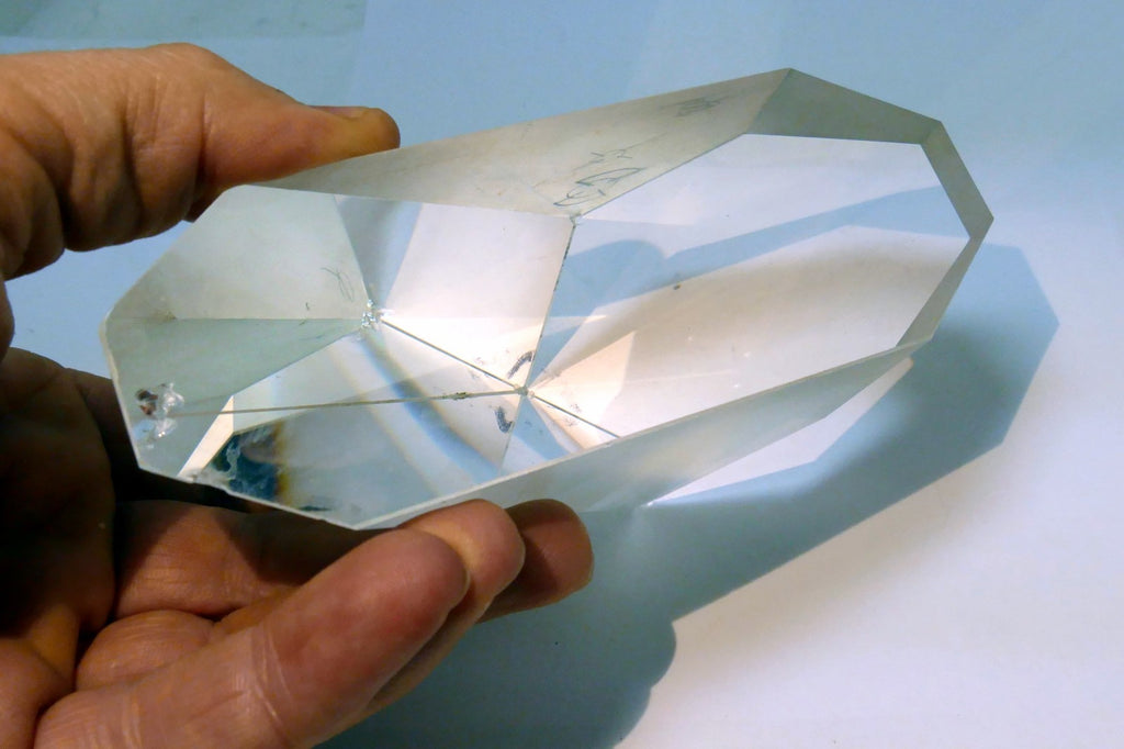OPTICAL GLASS PRISM OPTICS  laser 4X5" large