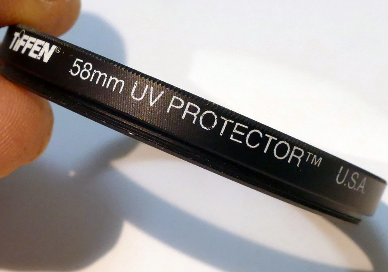 Tiffen 58mm UV protector for telephoto made in USA