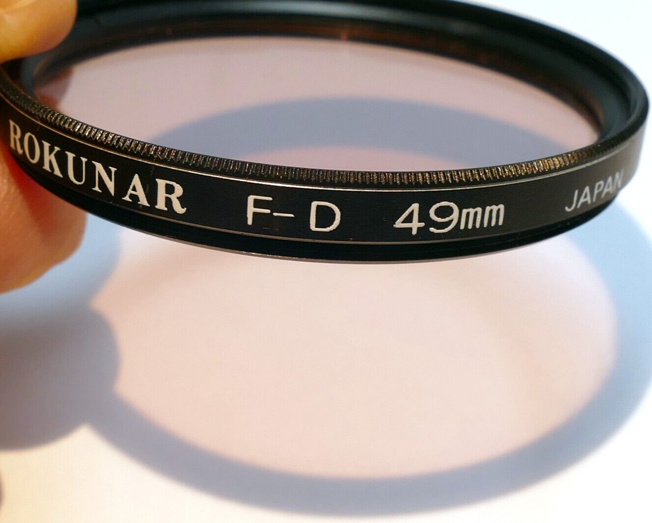 Rokunar 49mm Lens Filter  F-D FL-D  fluorescent to daylight conversion