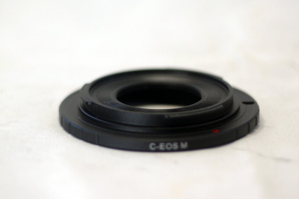 Cinema C Mount Lens to Canon EOS M EF-M Mirrorless Camera Adapter Ring M M5 M50