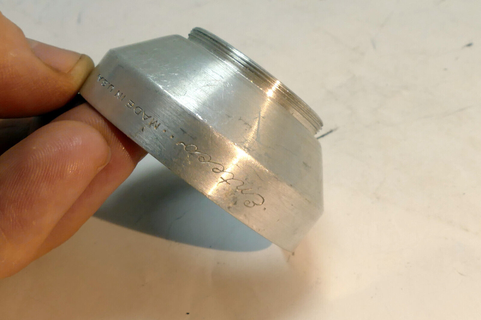 Enteco 33.3mm  Lens Hood / Shade Metal threaded series 5 V