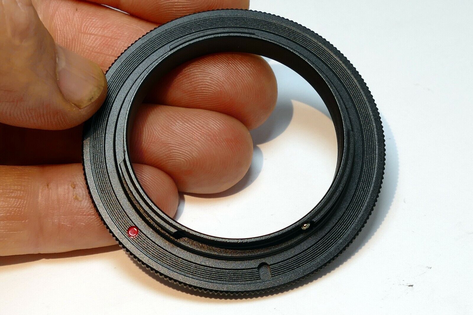 55mm Macro Reverse Adapter Ring for Canon EOS M M2 EF-M mount mirrorless cameras