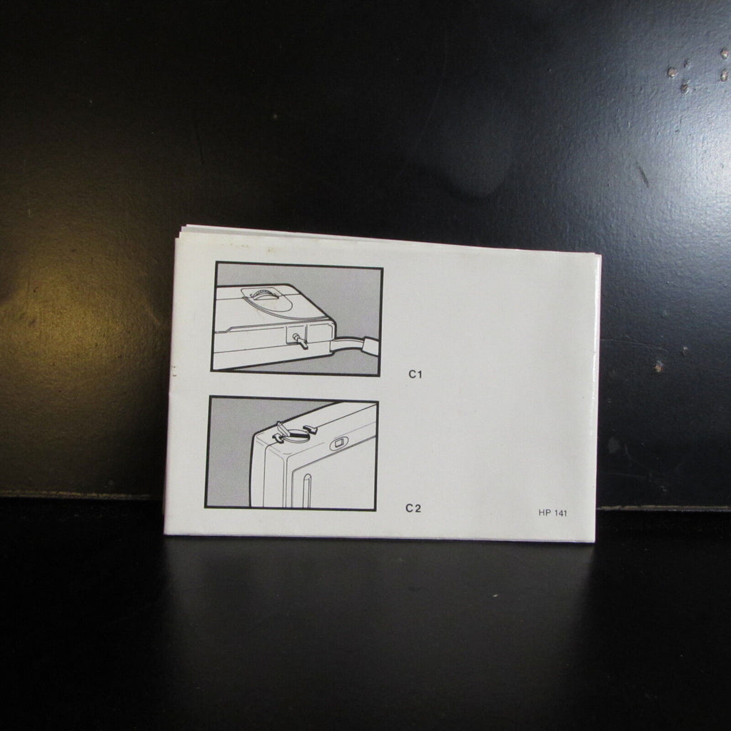 Used PIX Panorama ANSCO 35mm Instructional Manual Owner Guide O401350