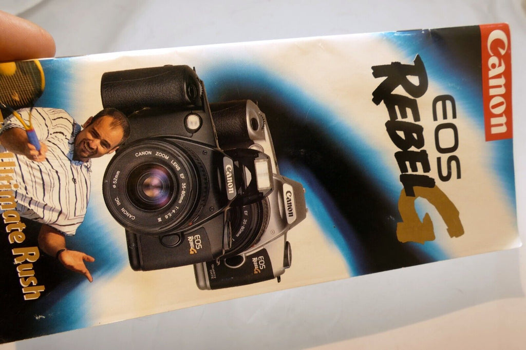 Canon EOS REBEL G 35mm  Camera Brochure Sales Advertisement
