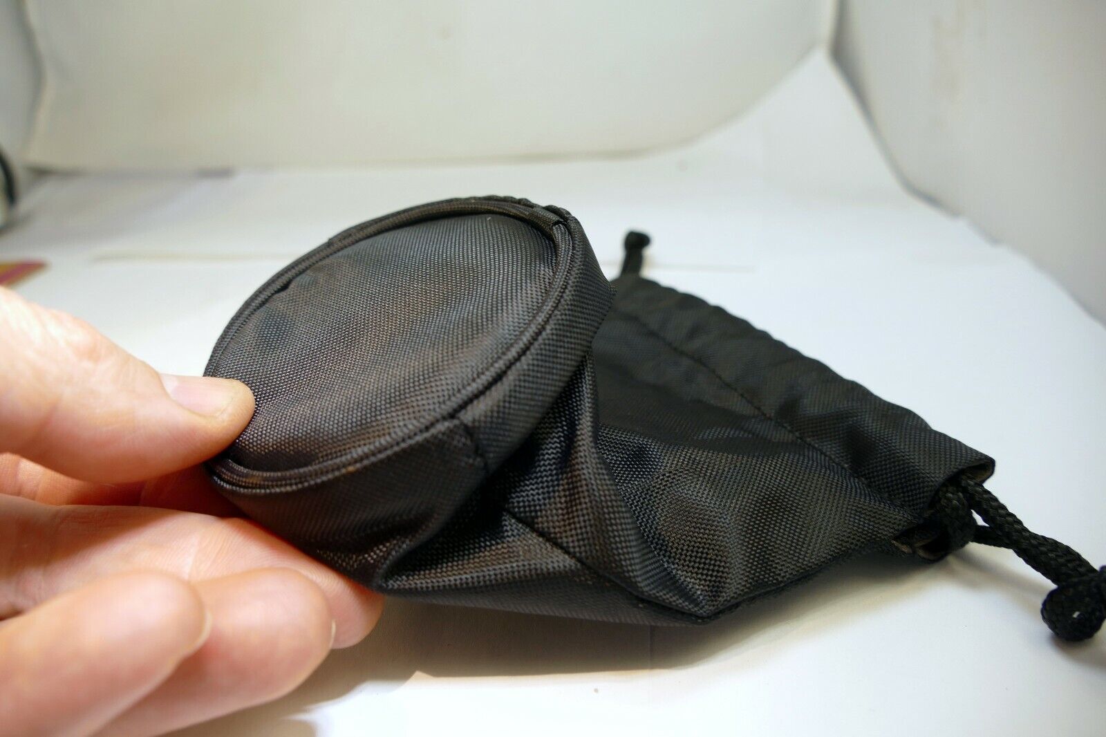 Panasonic Lumix canvas Lens Pouch Case 4x4" for M4/3 12-35mm f2.8