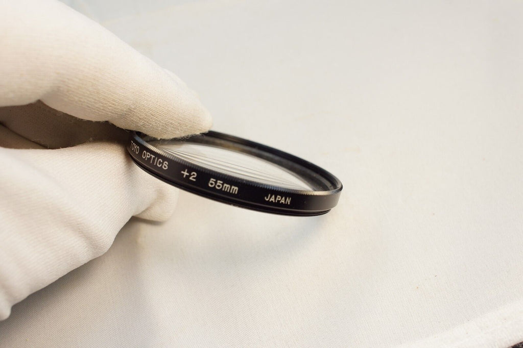 Toyo Optics +2 close-up Macro Lens filter 55mm made in Japan