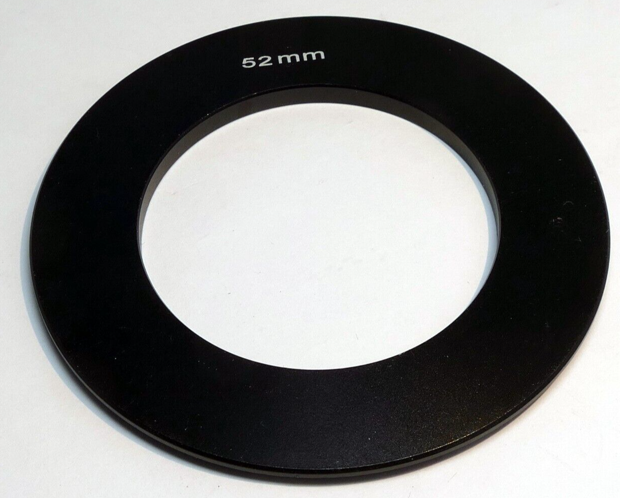52mm Adapter Ring for Square holder Cokin size Medium P  threaded for lens