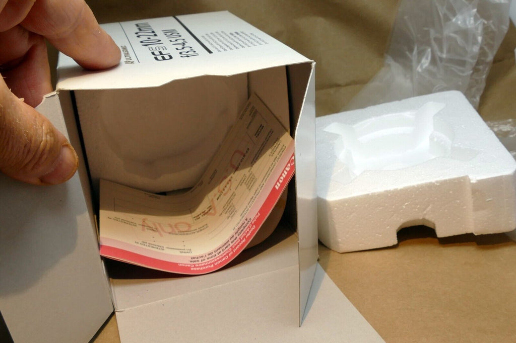 empty lens box (only) for  EF-S 10-22mm f/3.5-4.5 USM lens