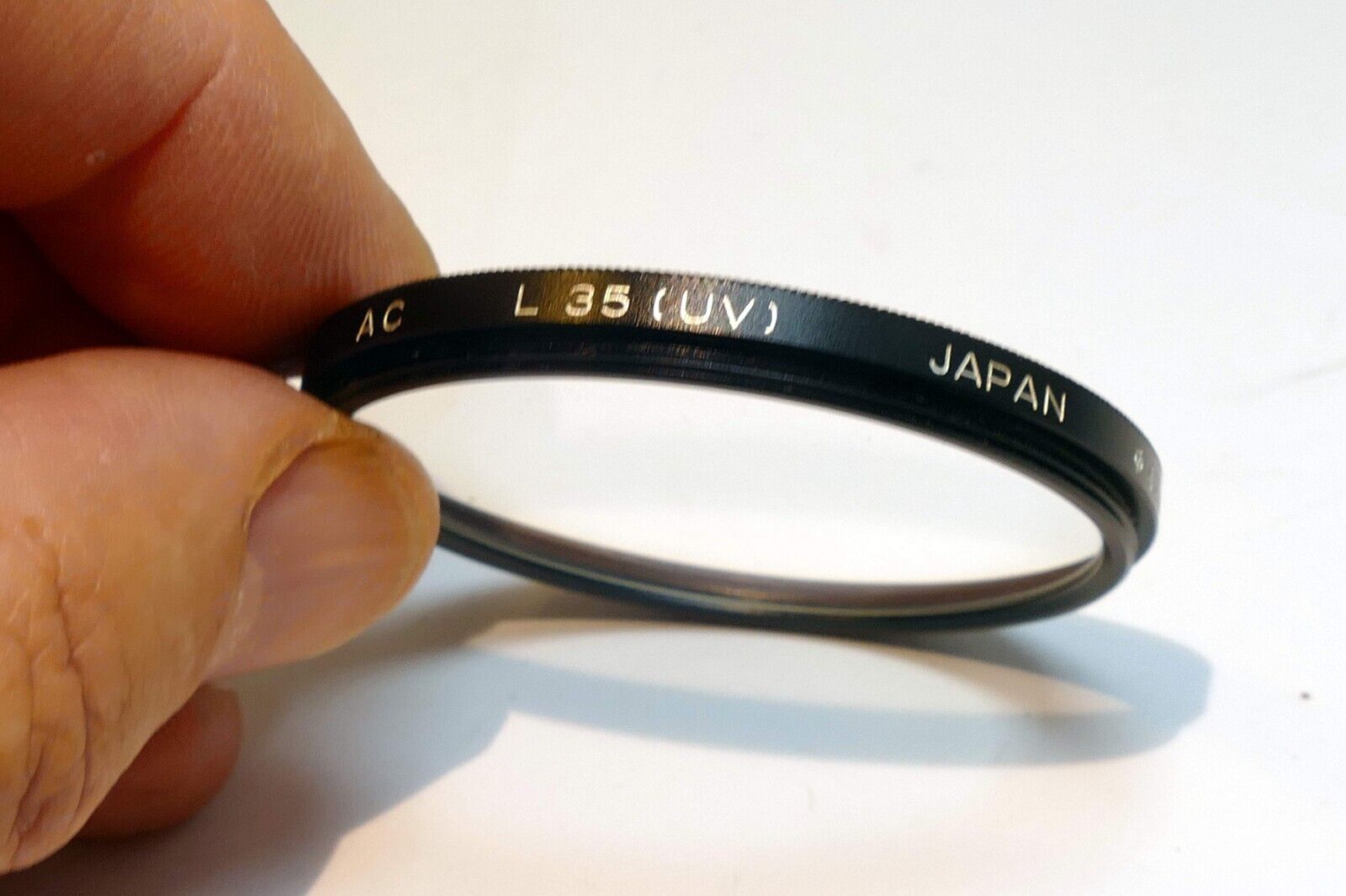 Minolta 49mm Lens Original UV  Filter threaded  AC 39 for 50mm f1.4 rokkor