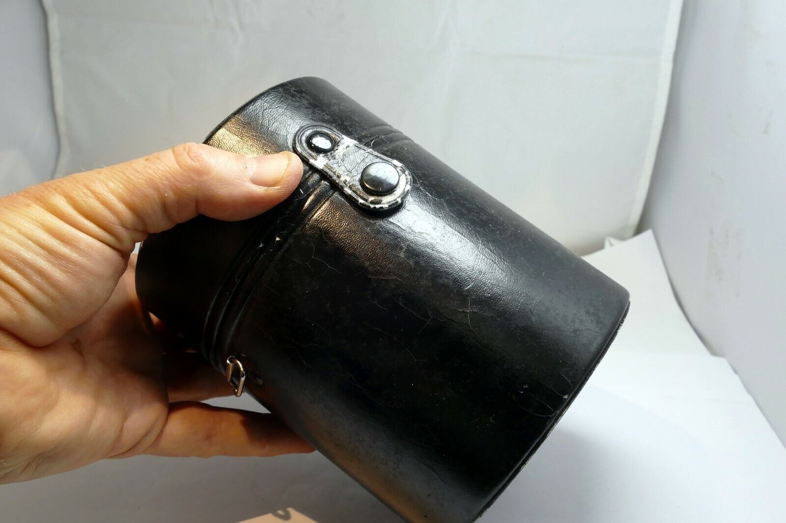 NIKON CL-46 Lens Leather Storage Protective Case for 20-35mm f2.8 D 14mm