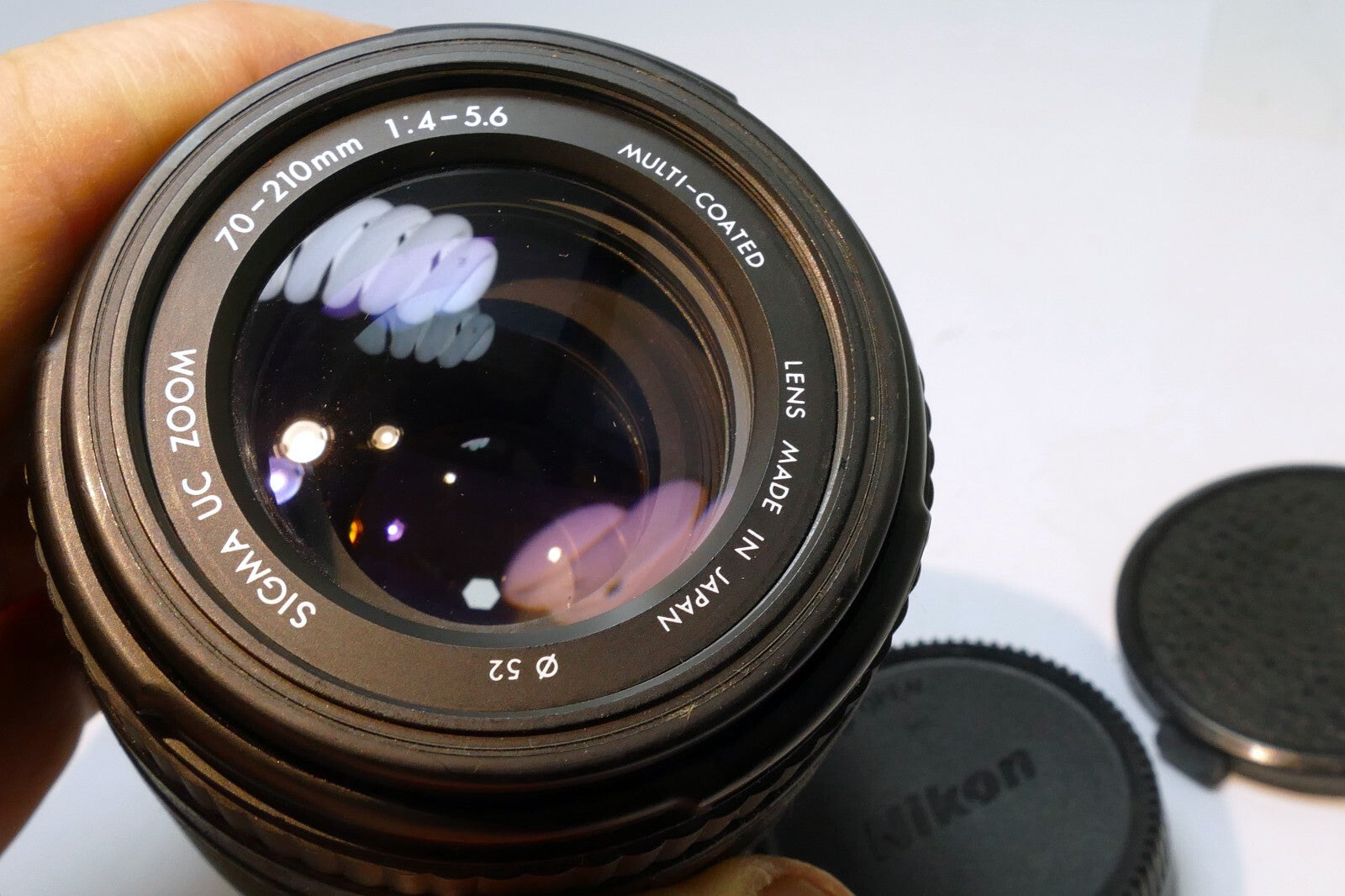 Sigma UC 70-210mm f4-5.6  Ai-s AF lens for Nikon FE FM10 cameras