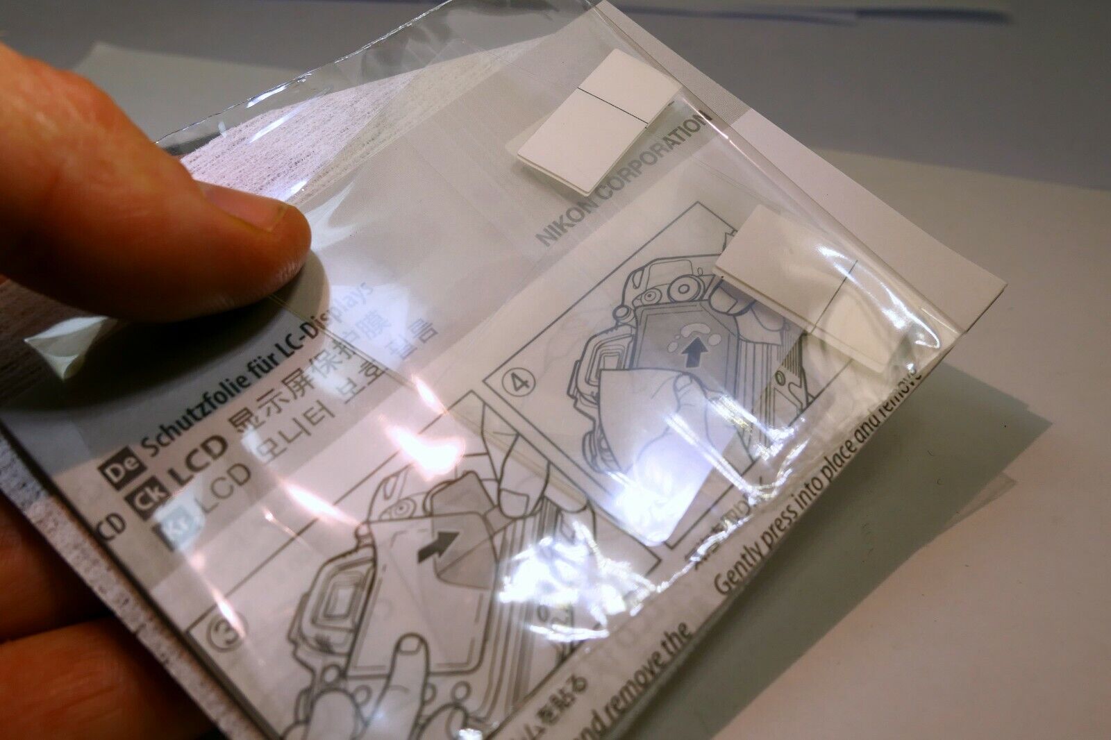 Nikon LP-SD800 LCD Protective Film D800 and D800E cameras Genuine OEM original