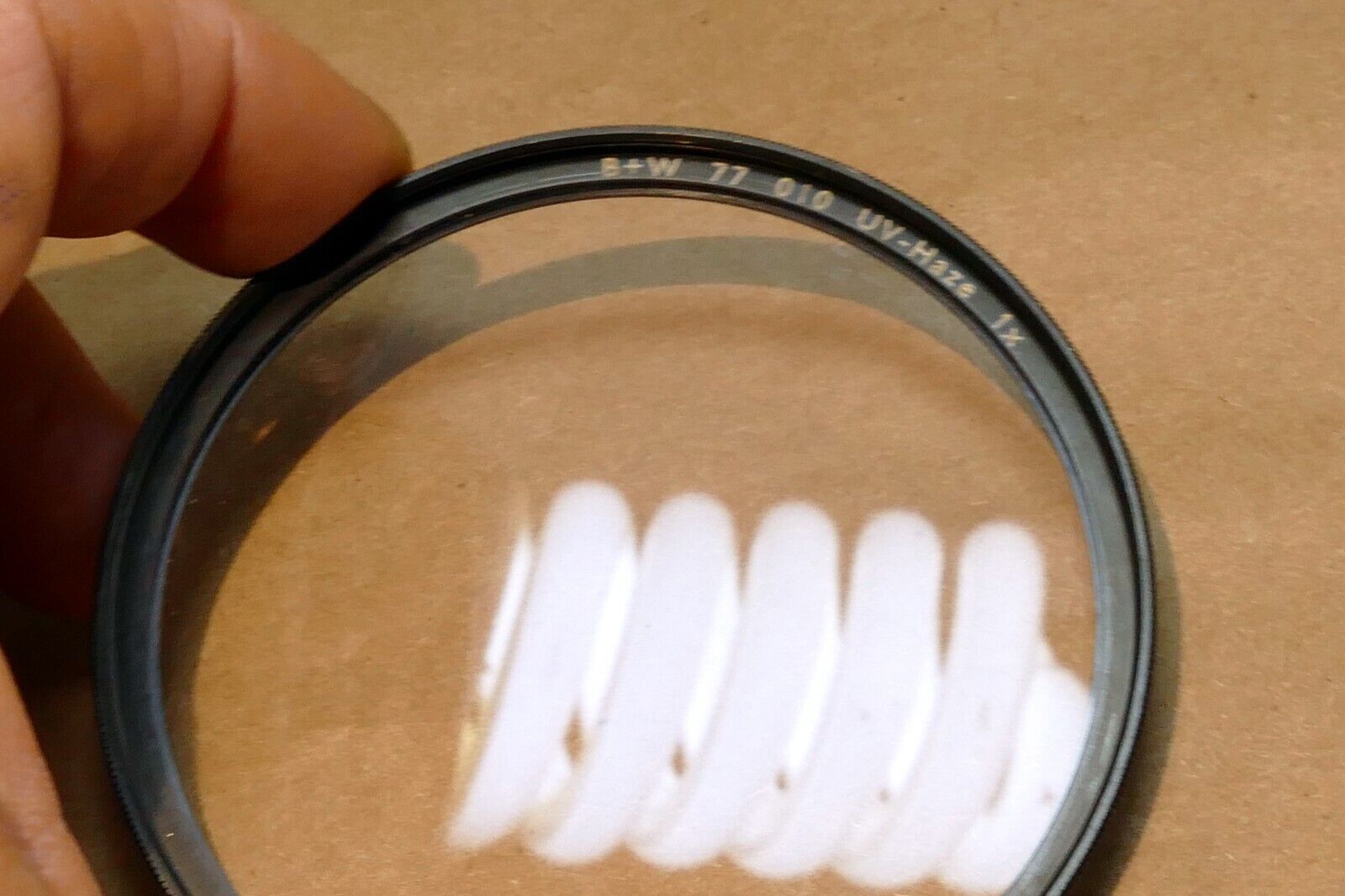 B+W 77 010 1X F-PRO 77mm  Clear filter UV - Haze