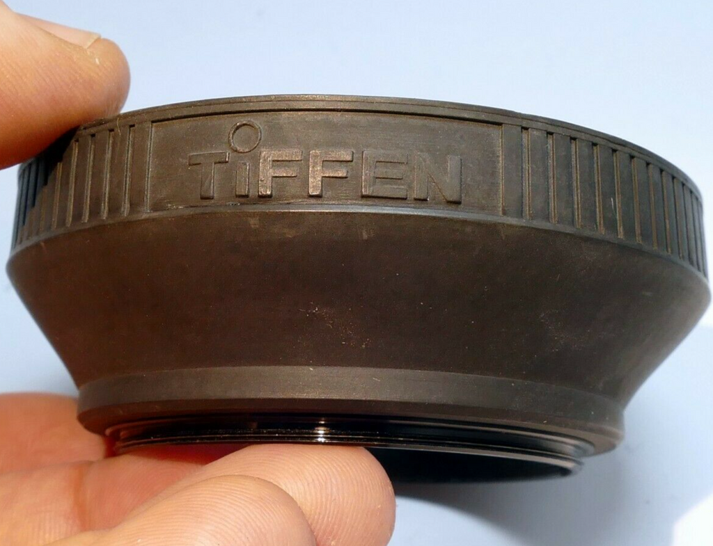 Tiffen  55mm Rubber Lens Hood Shade double threaded