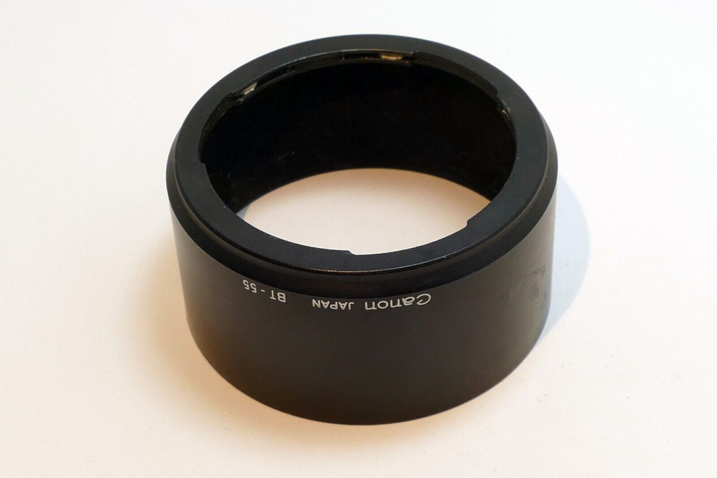 Canon BT-55 Lens Hood Shade for Canon 85mm f1.8 100mm f2 FD SSC (55mm rim) - OEM