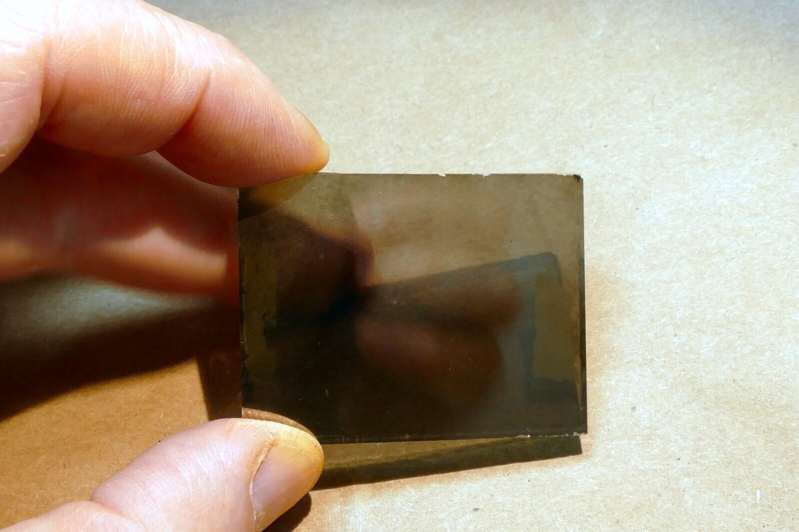1.5X2" Diameter 0.25" thick First Surface 50% Semi-Transparent Mirror