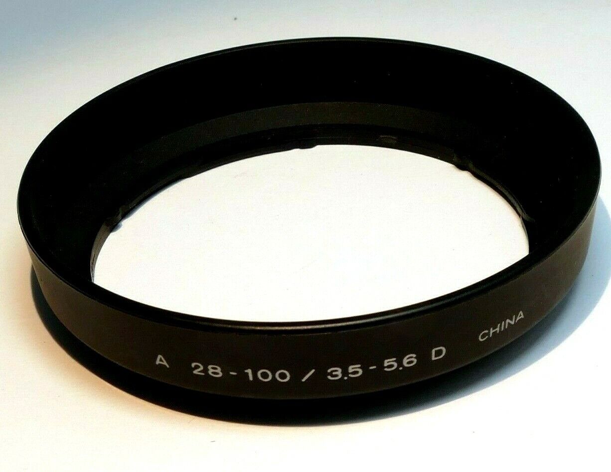 MINOLTA Shade Plastic Lens Hood For A 28-100mm f3.5-5.6 D Maxxum 55mm front rim