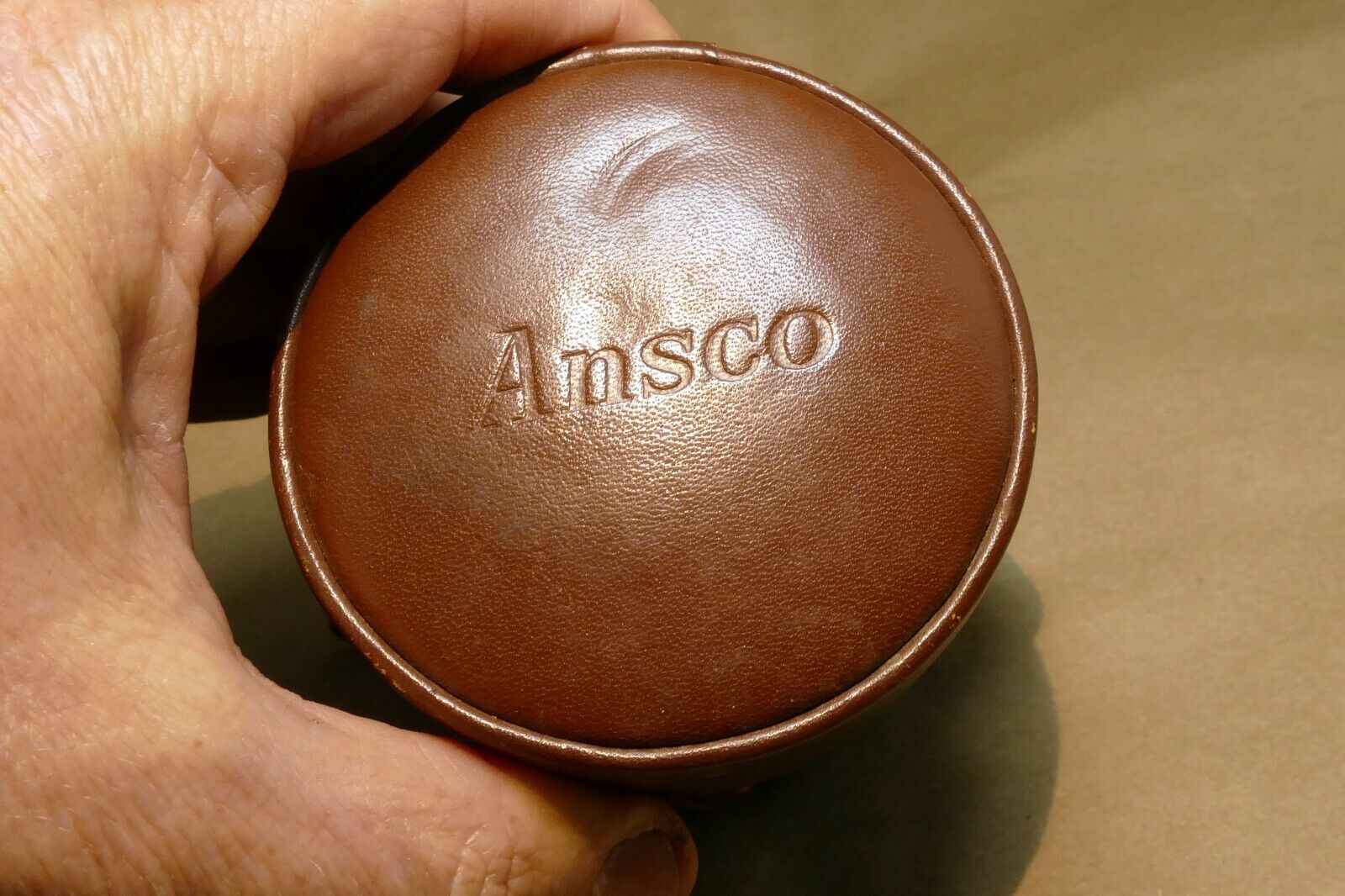 Ansco  Lens case small 3X3"  Agfa