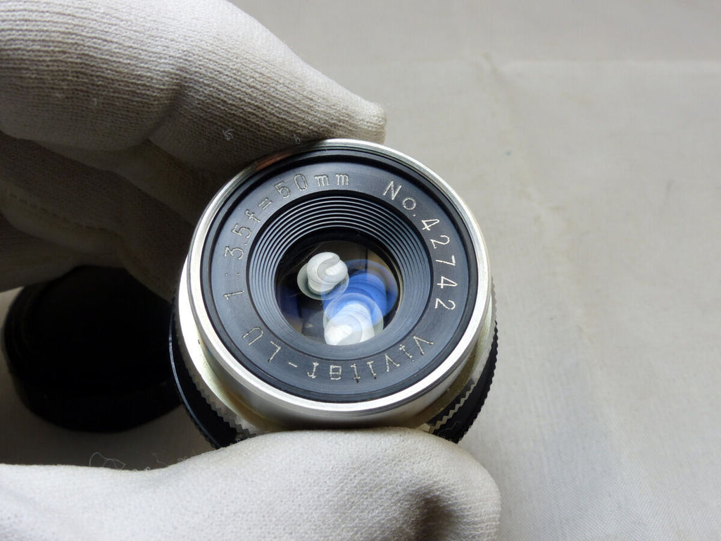 Vivitar LU 50mm f3.5 enlarger lens  ( with fungus or haze )
