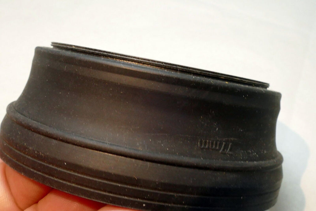 77mm Rubber Lens Hood Shade collapsible telephoto