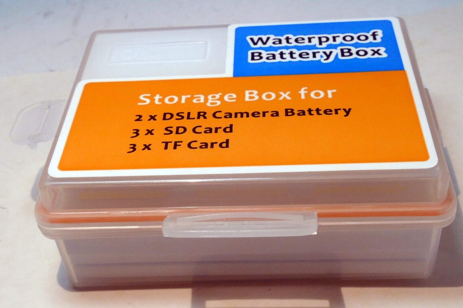 Pickle Power Lumix OEM Battery Case Clear Battery Holder Case waterproof