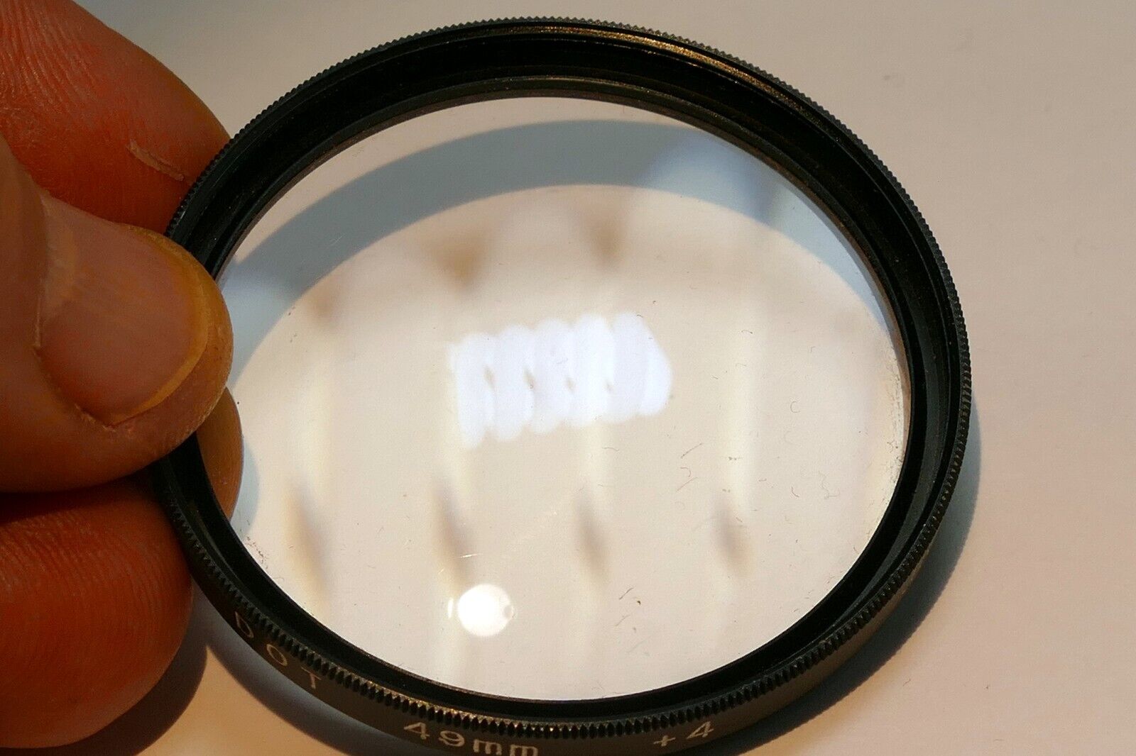 Dot Line  49mm Lens Filter +4  No 4  close-up macro