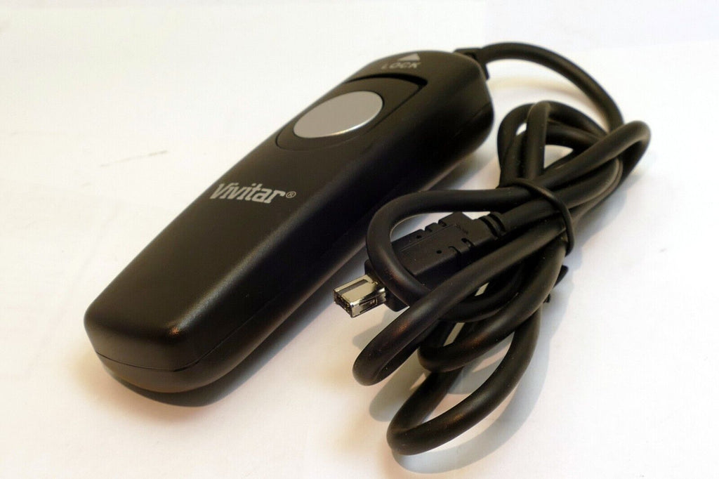 Vivitar VIV-RC-100-D90 Wired Shutter Release Fits Nikon D300  D700 D90 cameras