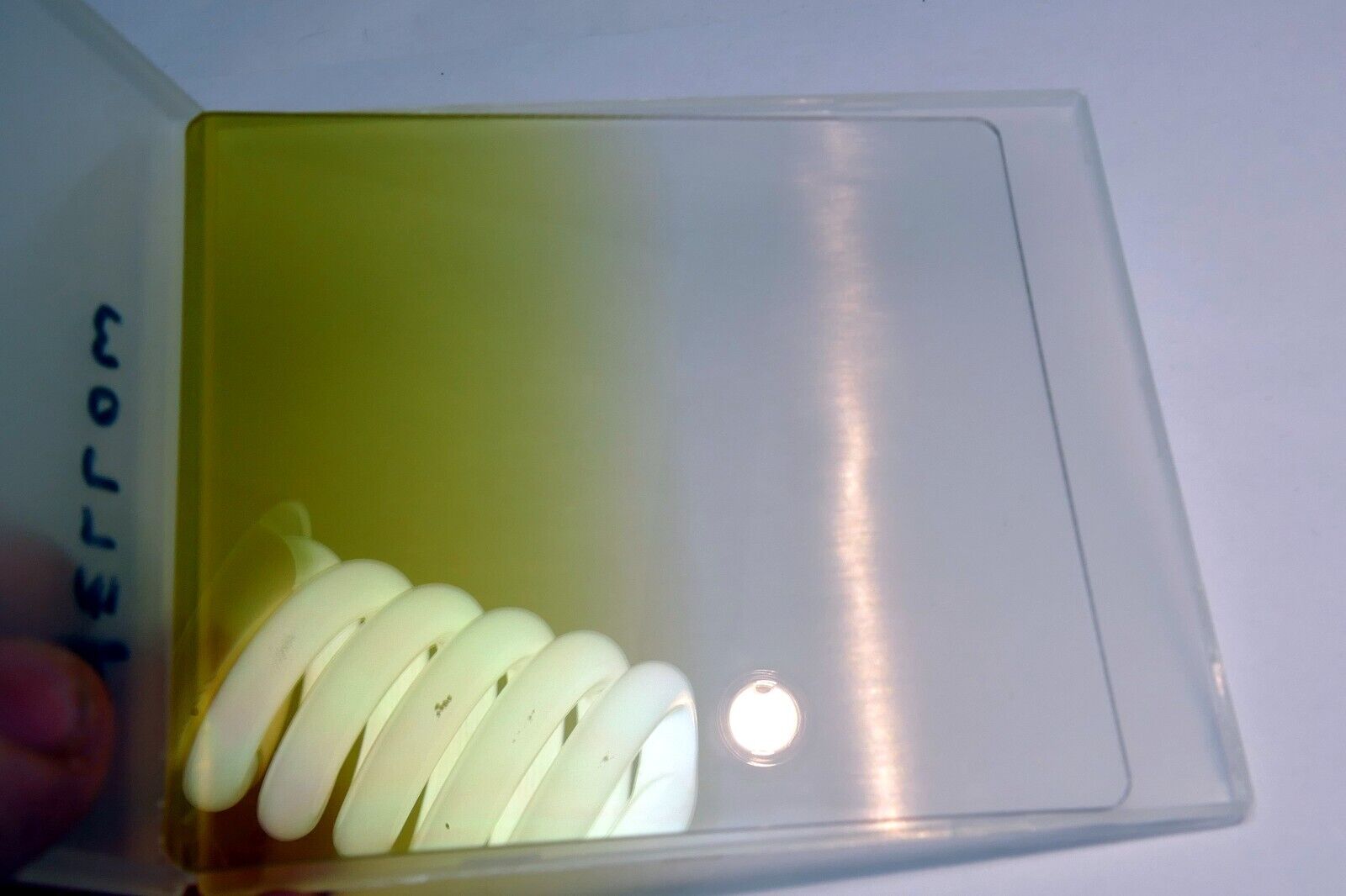 Yellow K2 Graduated Filter 84X95mm square drop in for Cokin M  P system