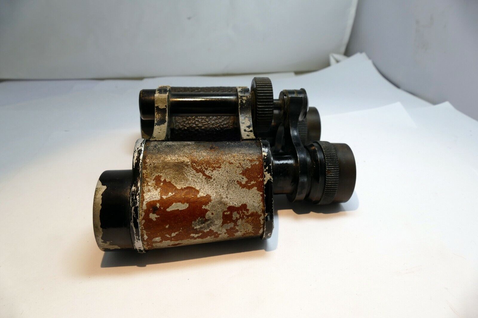 Beacon Exposition 8X26  binoculars Antique France WWII