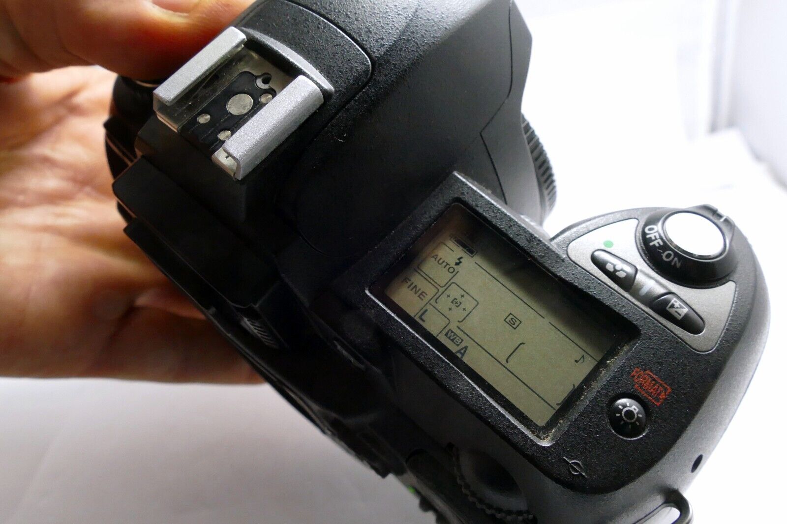 Nikon D70 Camera Body Only - CHA error  AS IS parts Repair