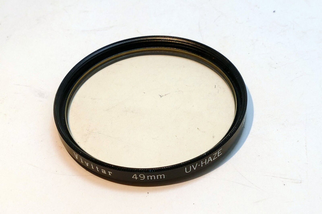Vivitar UV Haze  49mm Lens Filter   for wide angle lenses