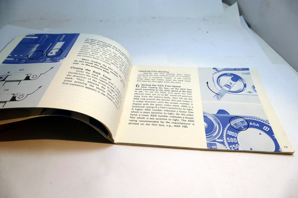 Canon AE-1 camera Manual Guide   Instructions EN Instruction Guide