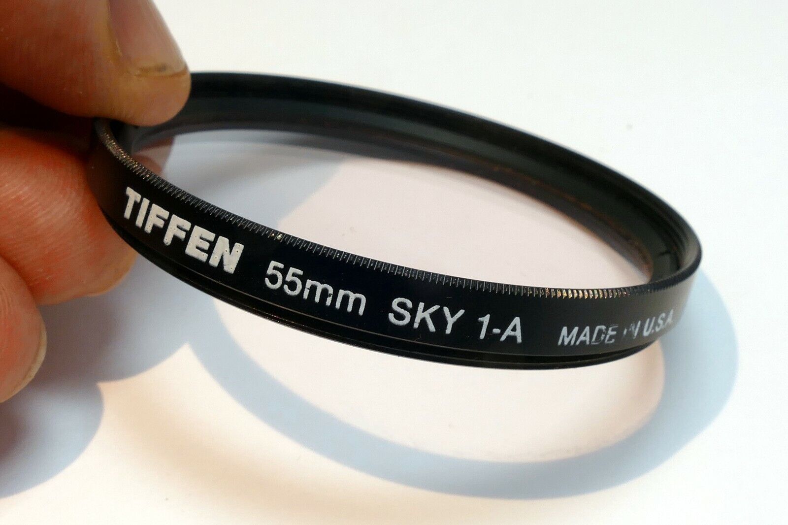 Tiffen 55mm Filter Skylight 1A sky worming made in USA