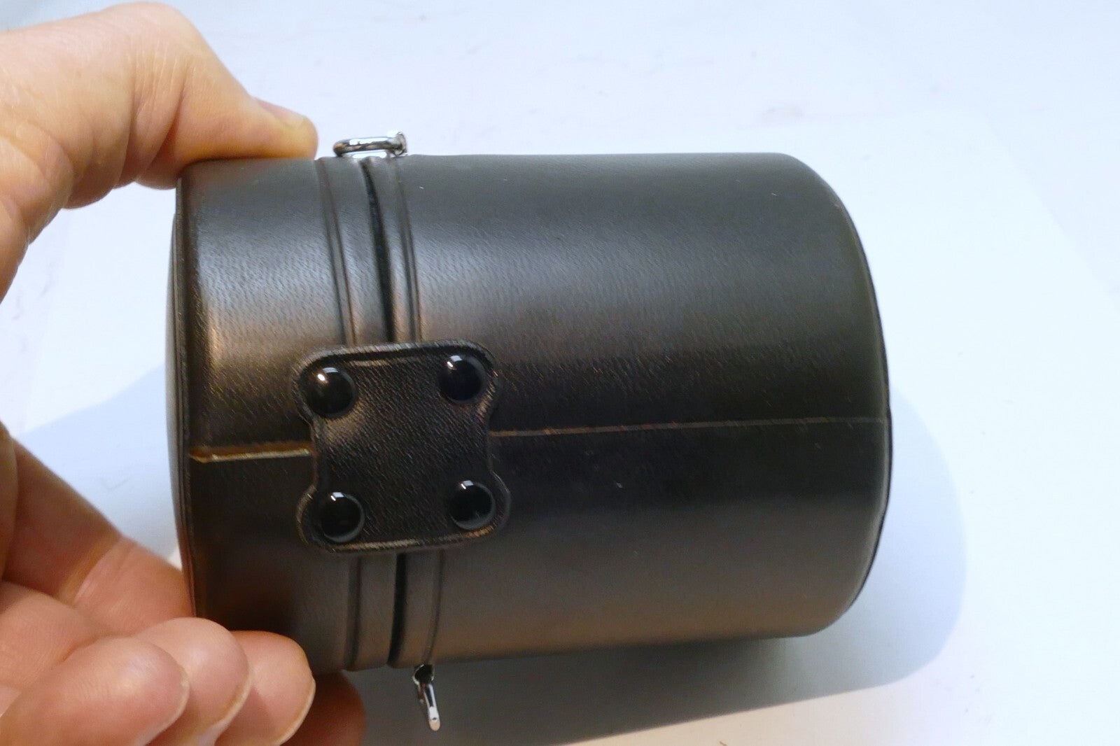 Olympus Hard Lens Case for OM 100mm f2.8 genuine OEM fits 85mm f2 Zuiko OM
