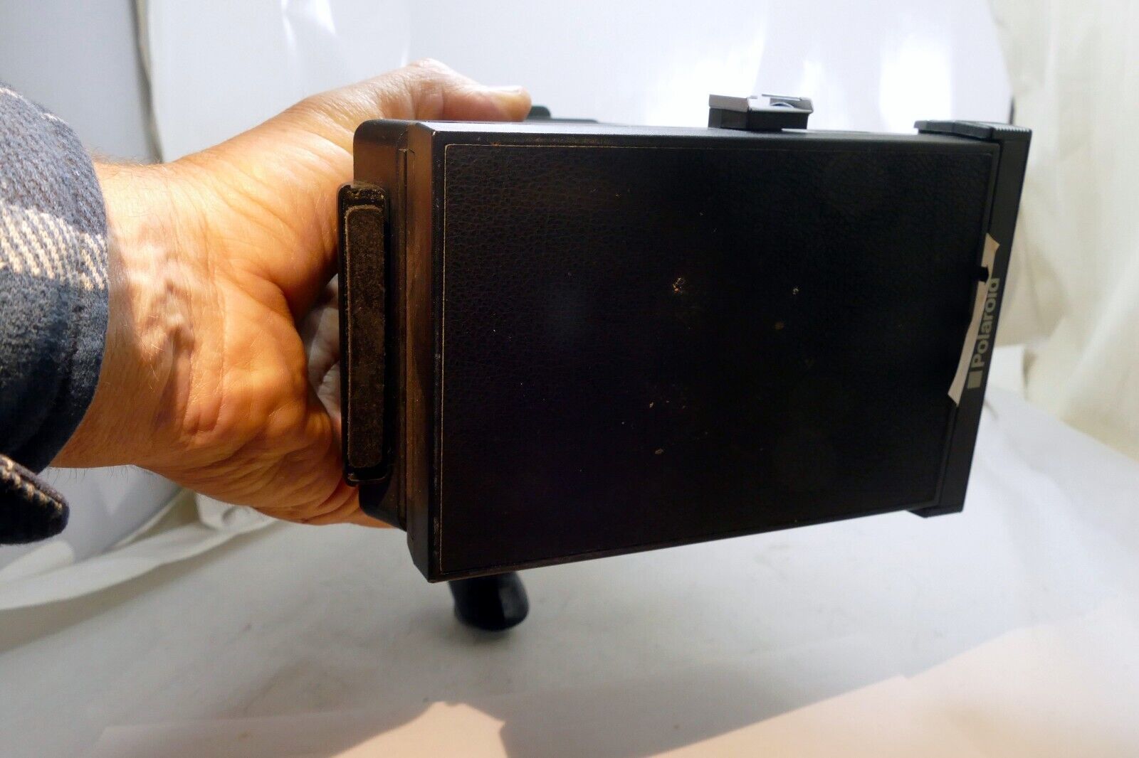 Polaroid CU-5 Land 4X5" Camera 3” Lens w/ custom Macro ring flash orthodontic